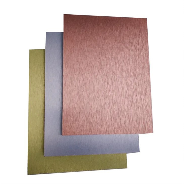 3mm 4mm Brushed ACP ACM Aluminum Composite Panel ACP Sheet