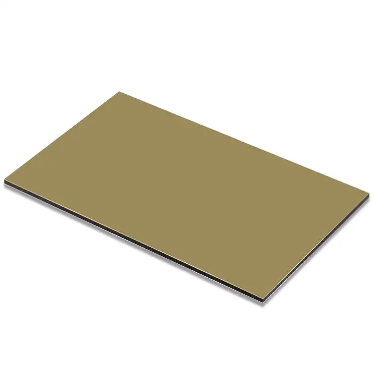 Värikäs korkeakiiltoinen 3mm 4mm PVDF-viimeistelty tulenkestävä ACP-alumiinikomposiittipaneeli